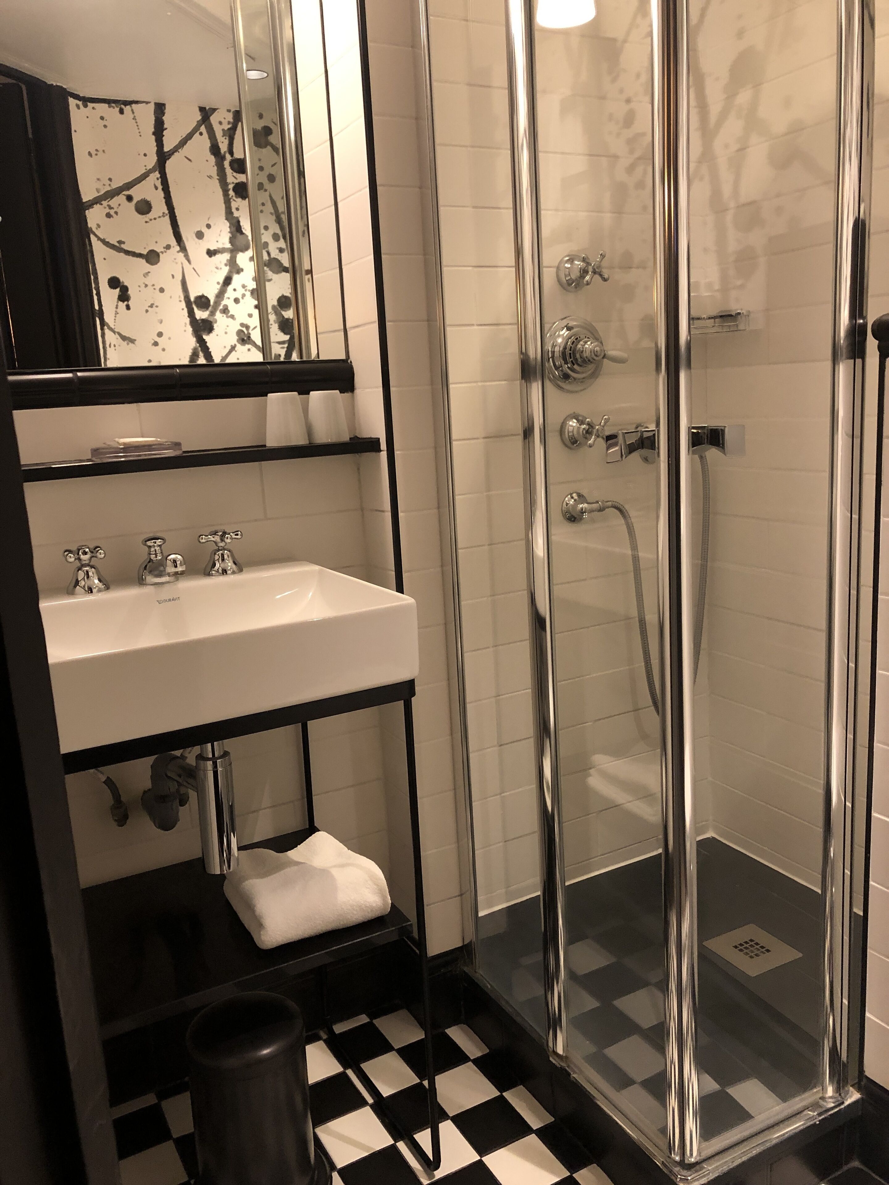 classic double room | bathroom | hair dryer, bathrobes, slippers, towels