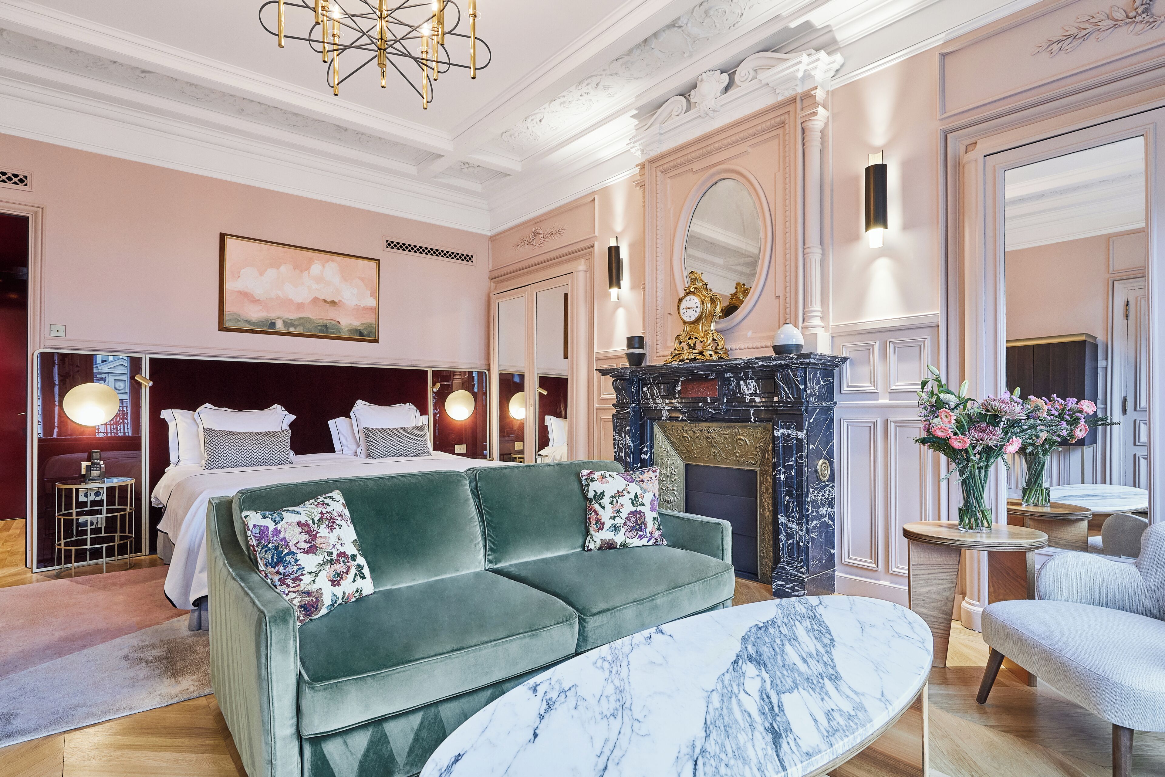 Junior Suite Prestige, balcon & Tour Eiffel | Egyptian cotton sheets, premium bedding, minibar, in-room safe