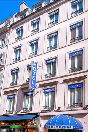 Façade de l’hébergement