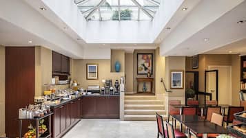 Daily buffet breakfast (EUR 16 per person)