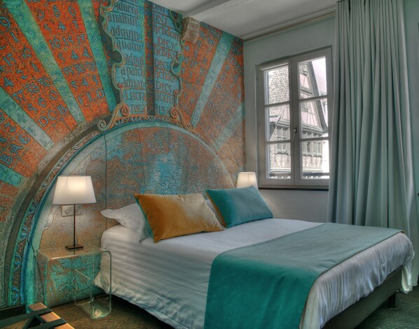 Double Room (Cathedral View) | Premium bedding, minibar, in-room safe, individually decorated