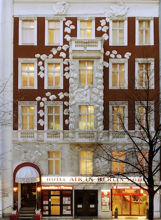 Detalle exterior. Air in Berlin Hotel