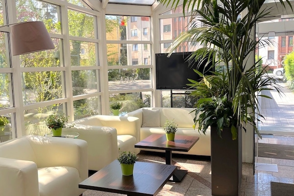 Zona de estar del vestíbulo