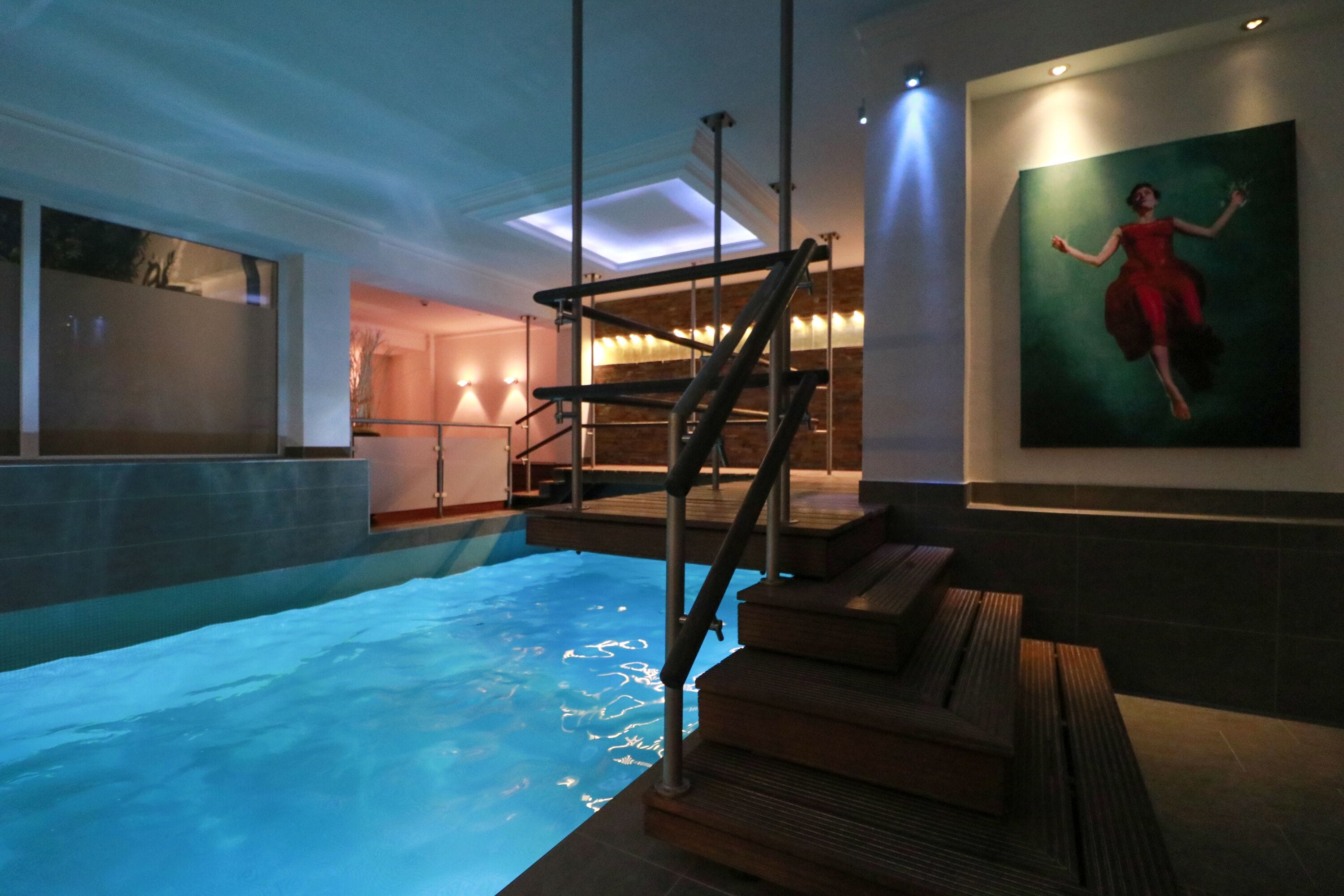 Alberca de natación o entrenamiento