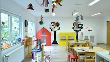 Área de juegos infantiles bajo techo