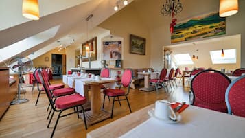 Daily buffet breakfast (EUR 18 per person)