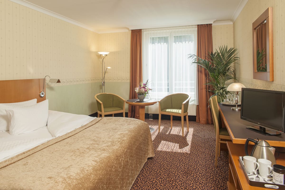 Standard Double Room (incl. 3.50€ per room/night Energy Fee) | 1 bedroom, hypo-allergenic bedding, down duvets, in-room safe