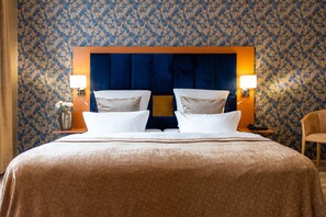 Suite, 1 Tempat Tidur King, 2 kamar mandi, area taman (incl. 3.50€ per room/night Energy Fee) | Seprai antialergi, selimut bulu angsa, dan brankas