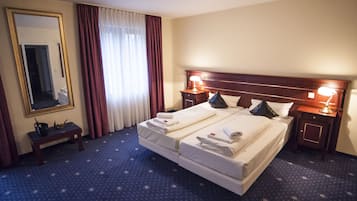 Habitación doble (Cosy) | Ropa de cama hipoalergénica y tabla de planchar con plancha