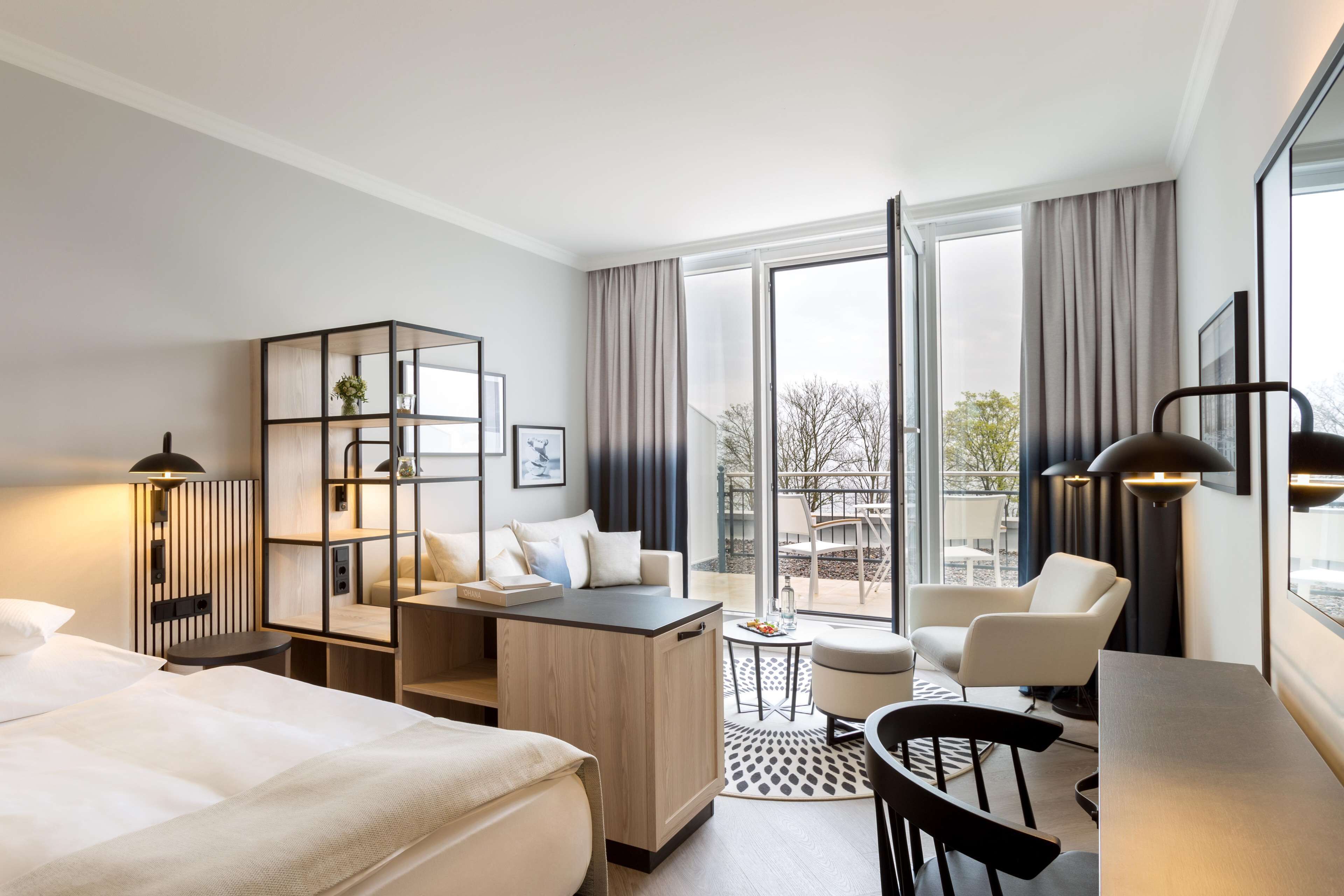 1 bedroom, hypo-allergenic bedding, in-room safe, desk