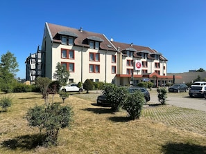 Fassade der Unterkunft