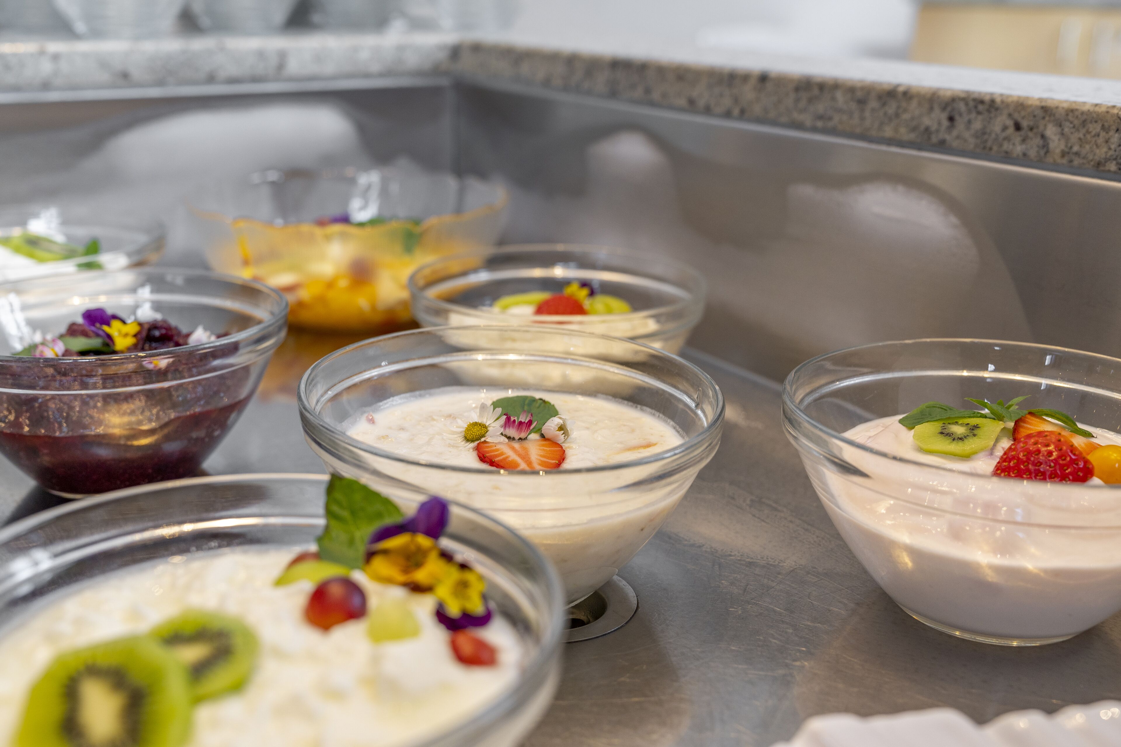 daily buffet breakfast (eur 9.50 per person)