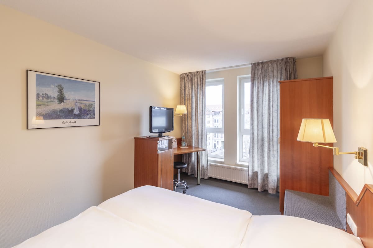 Economy Double Room | Premium bedding, soundproofing, free WiFi