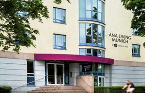 Fassade der Unterkunft