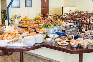 Daily buffet breakfast (EUR 12 per person)