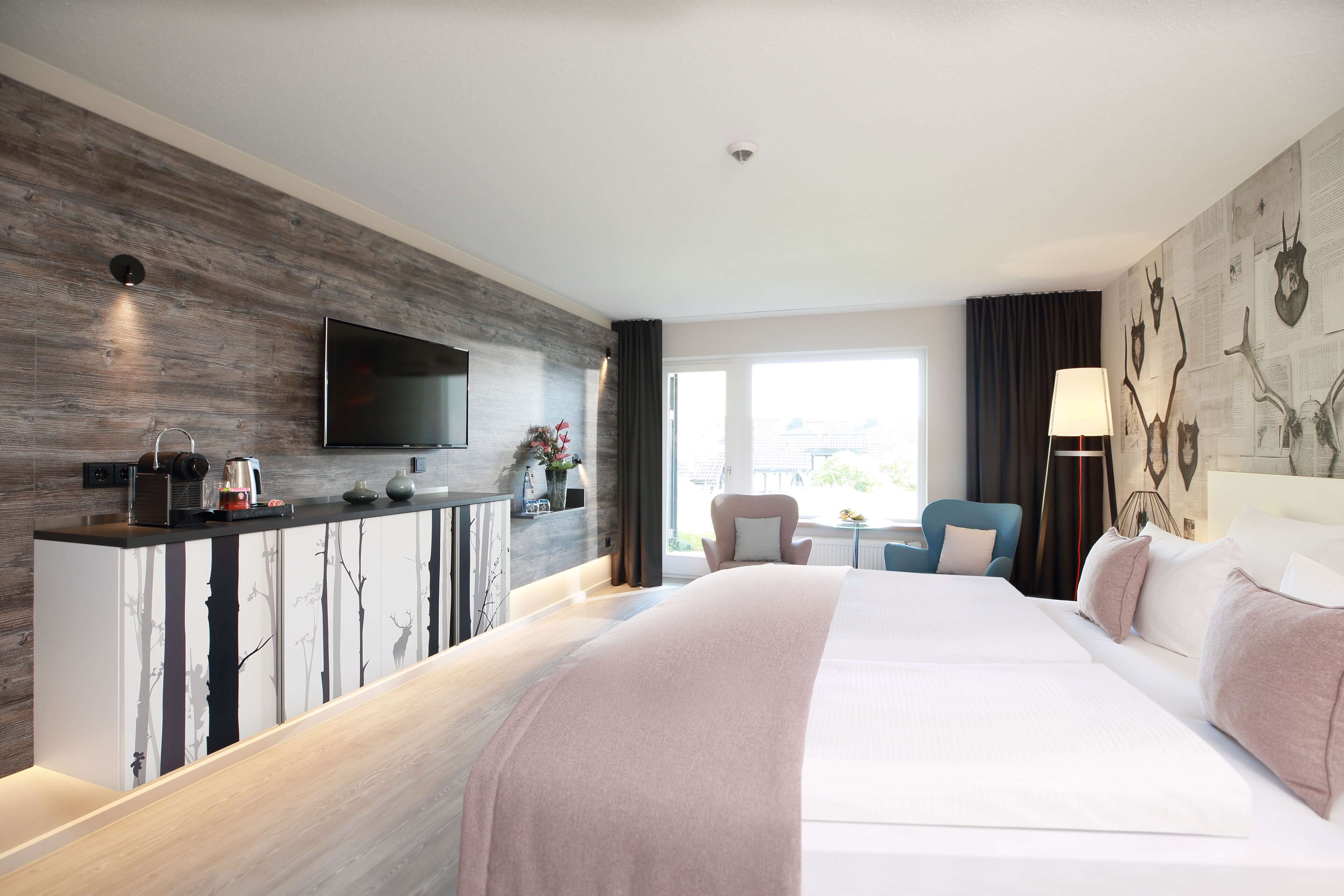 Minibar, in-room safe, blackout drapes, soundproofing