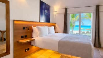 Zimmer, Strandnähe | Allergikerbettwaren, Minibar, Zimmersafe, Schreibtisch