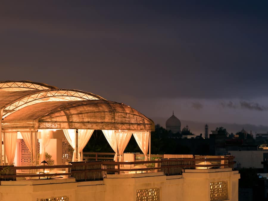 Näkymä majoituspaikasta