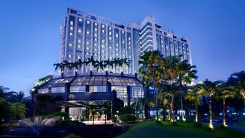 Front of property – evening/night