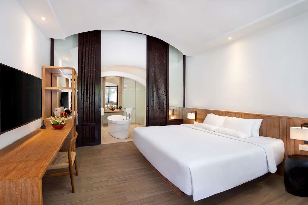 Suite Familiale, plusieurs lits | 1 chambre, couette en duvet d'oie, coffres-forts dans les chambres