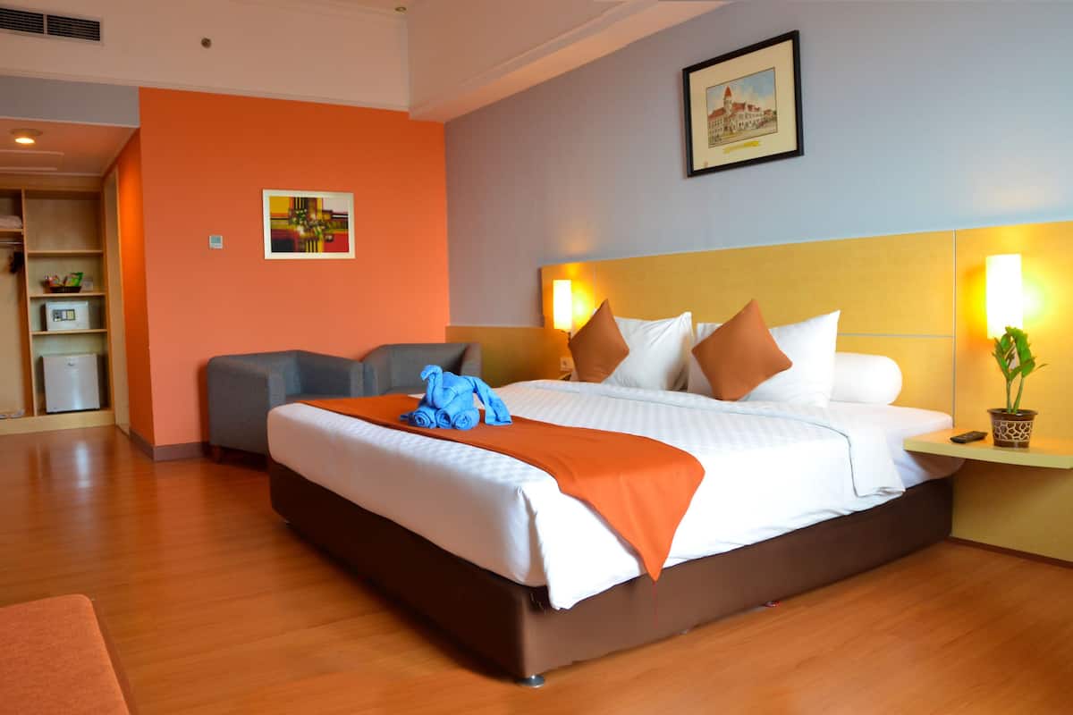 Chambre Double Deluxe pour 1 personne, 1 trĂšs grand lit