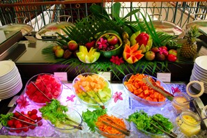 Daily buffet breakfast (IDR 84700 per person)