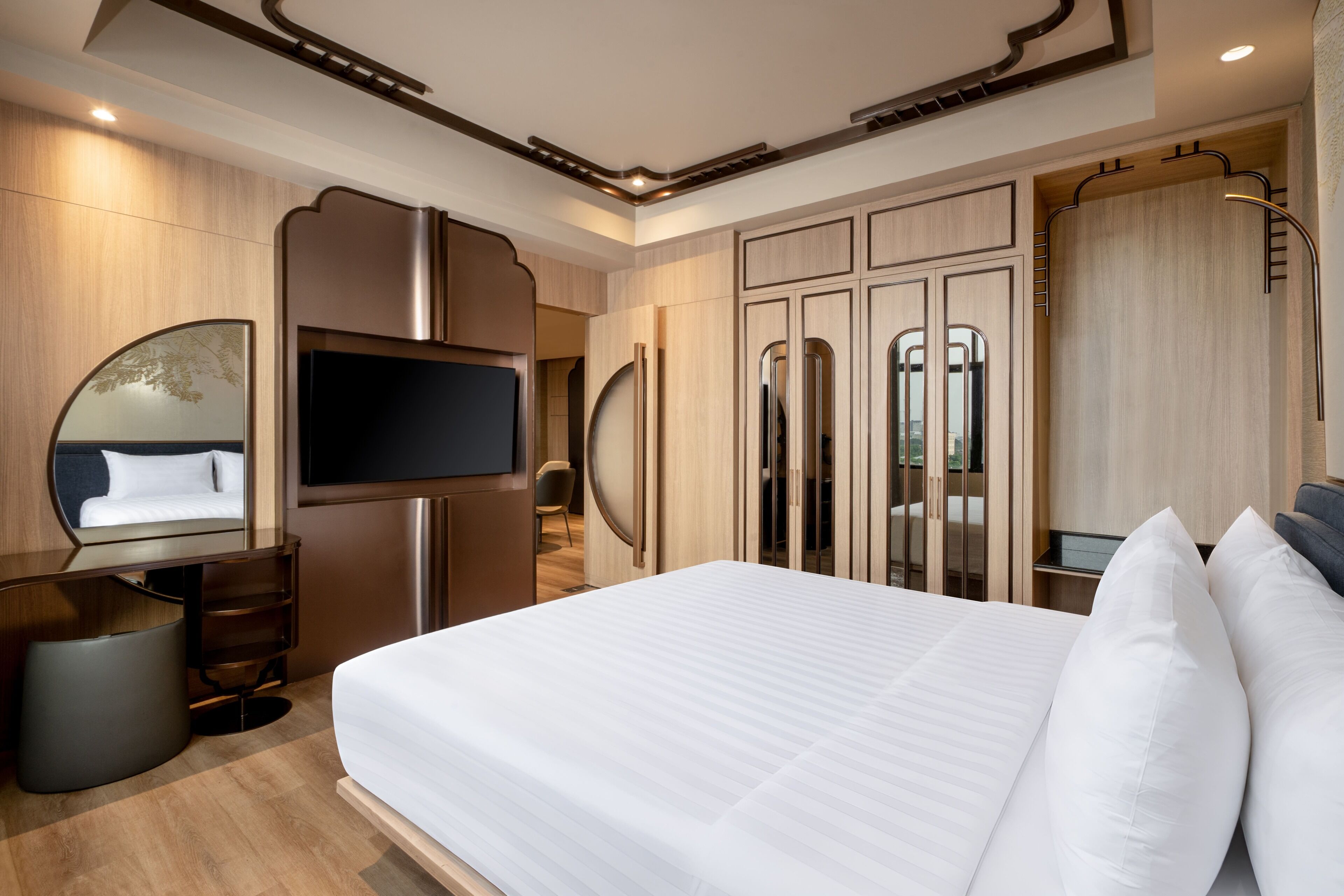 Privilege, Suite, 1 King Bed with Sofa bed | Premium bedding, free minibar, in-room safe, desk