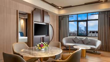 Literie de qualité supérieure, articles gratuits dans le mini-bar