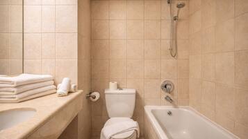Free toiletries, towels, soap, shampoo