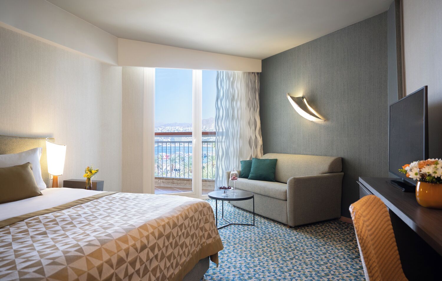 Premium bedding, minibar, in-room safe, soundproofing
