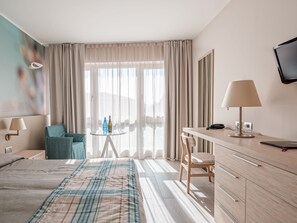 1 habitación, minibar, caja de seguridad en la habitación y escritorio 
