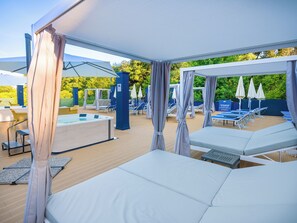 Baignoire à remous extérieure