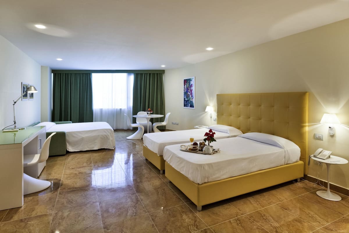 In-room safe, desk, blackout curtains, soundproofing