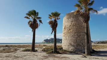 Privatstrand in der Nähe, weißer Sandstrand, Shuttle zum Strand