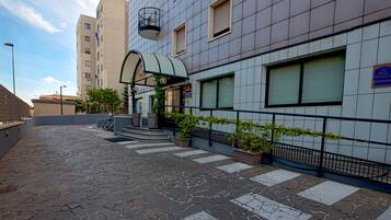 Entrada de la propiedad