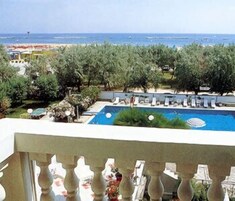 Habitación doble, vistas al mar | Balcón
