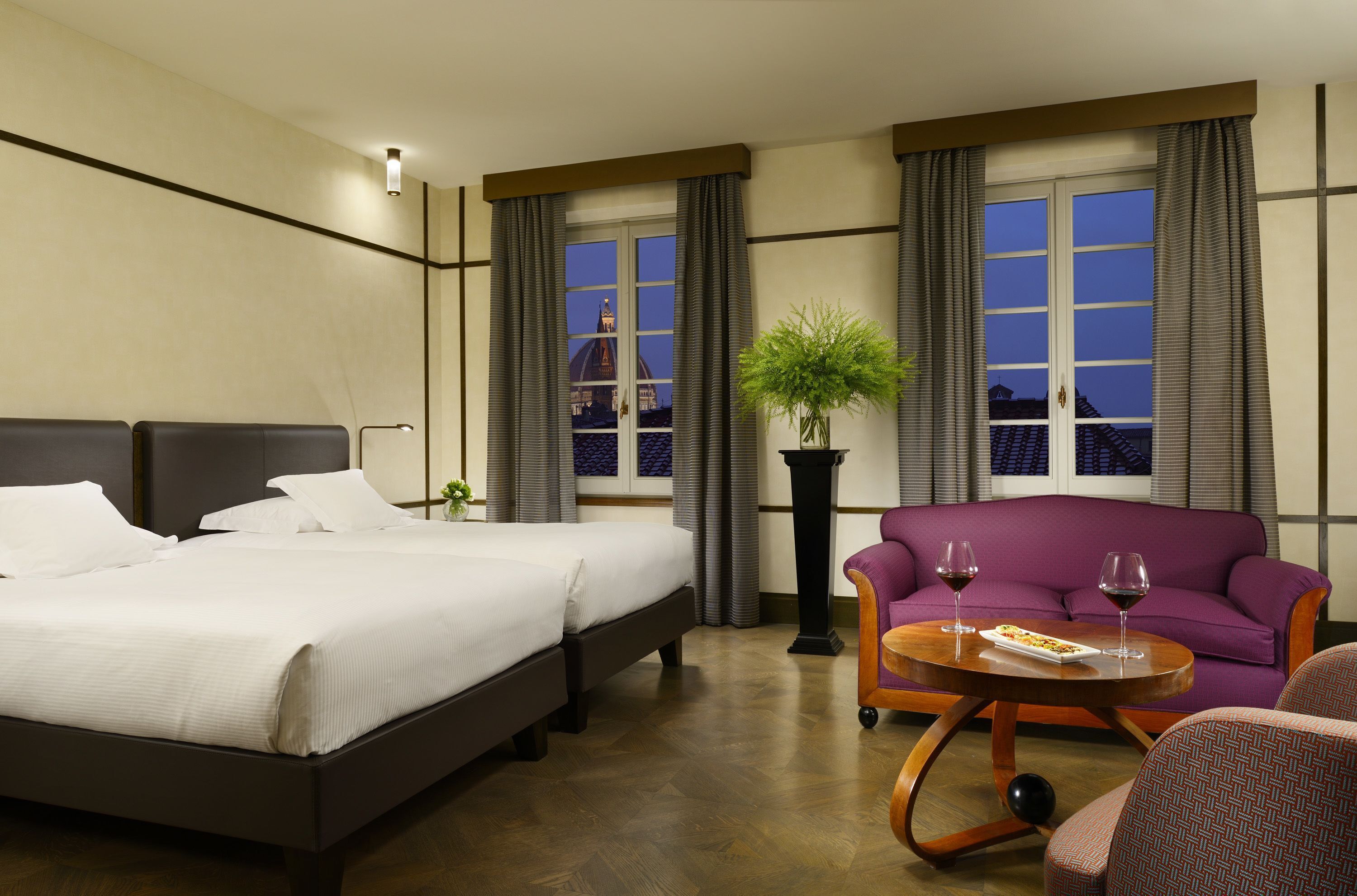 Premium bedding, minibar, in-room safe, soundproofing