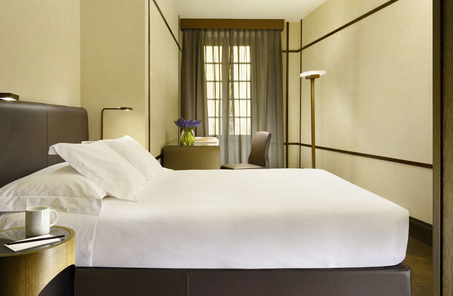 Premium bedding, minibar, in-room safe, soundproofing