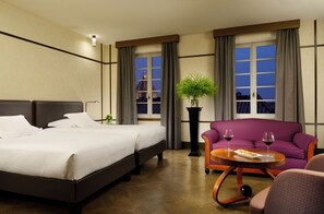 Junior Suite | Premium bedding, minibar, in-room safe, soundproofing - Hotel Balestri (Florence)