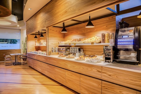 Daily buffet breakfast for a fee. Best Western Plus Hotel Bologna