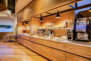 Daily buffet breakfast for a fee