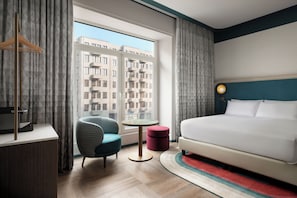 Superior Room, 1 King Bed | Premium bedding, minibar, in-room safe, blackout curtains - Puccini Hotel Milan, Tapestry Collection by Hilton (Milan)