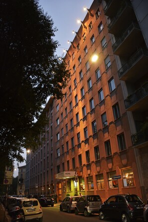 Front of property – evening/night