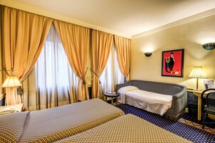 Minibar, in-room safe, desk, blackout curtains