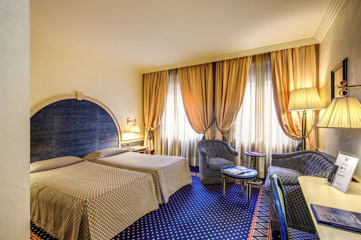 Minibar, in-room safe, desk, blackout drapes