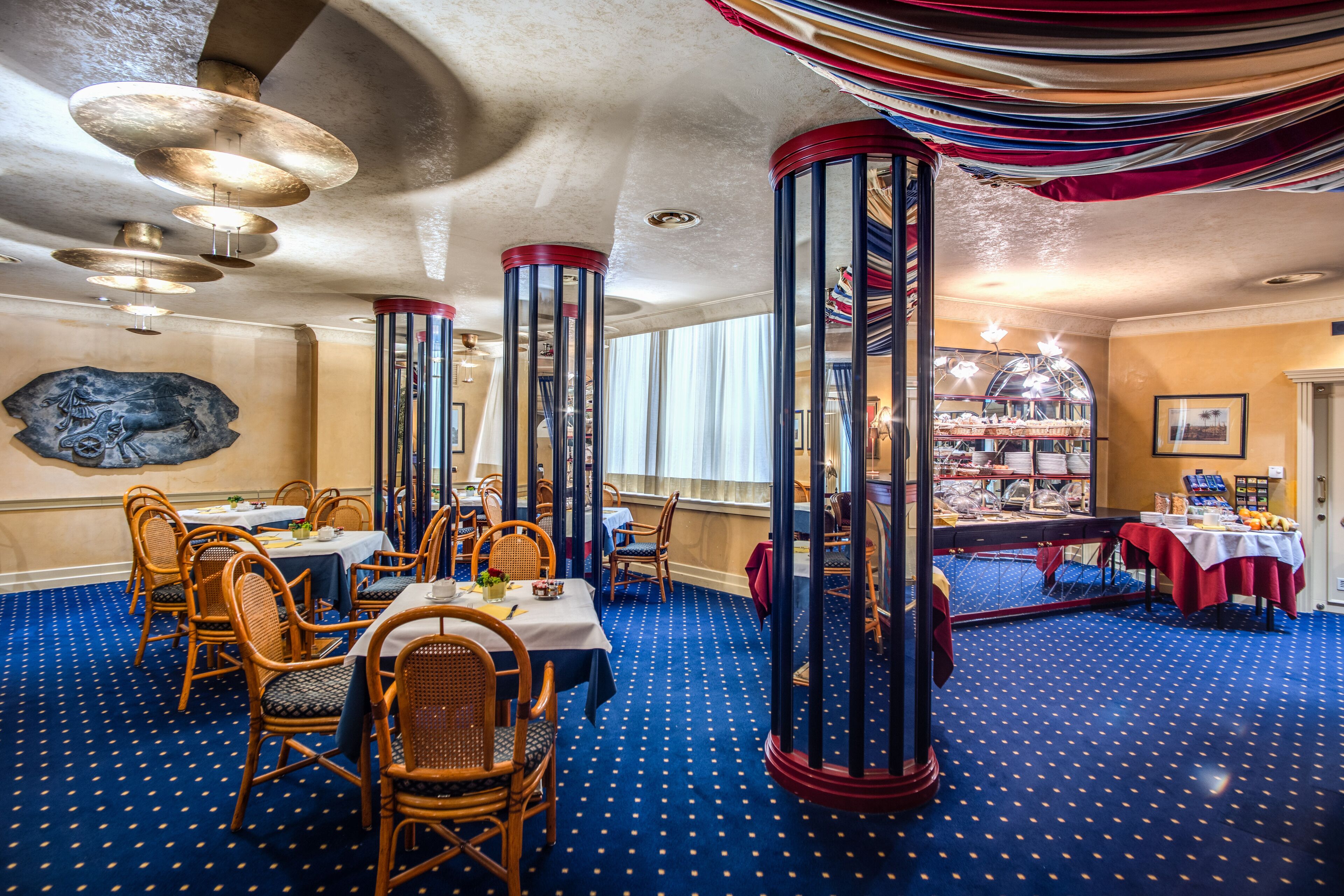 daily buffet breakfast (eur 15 per person)