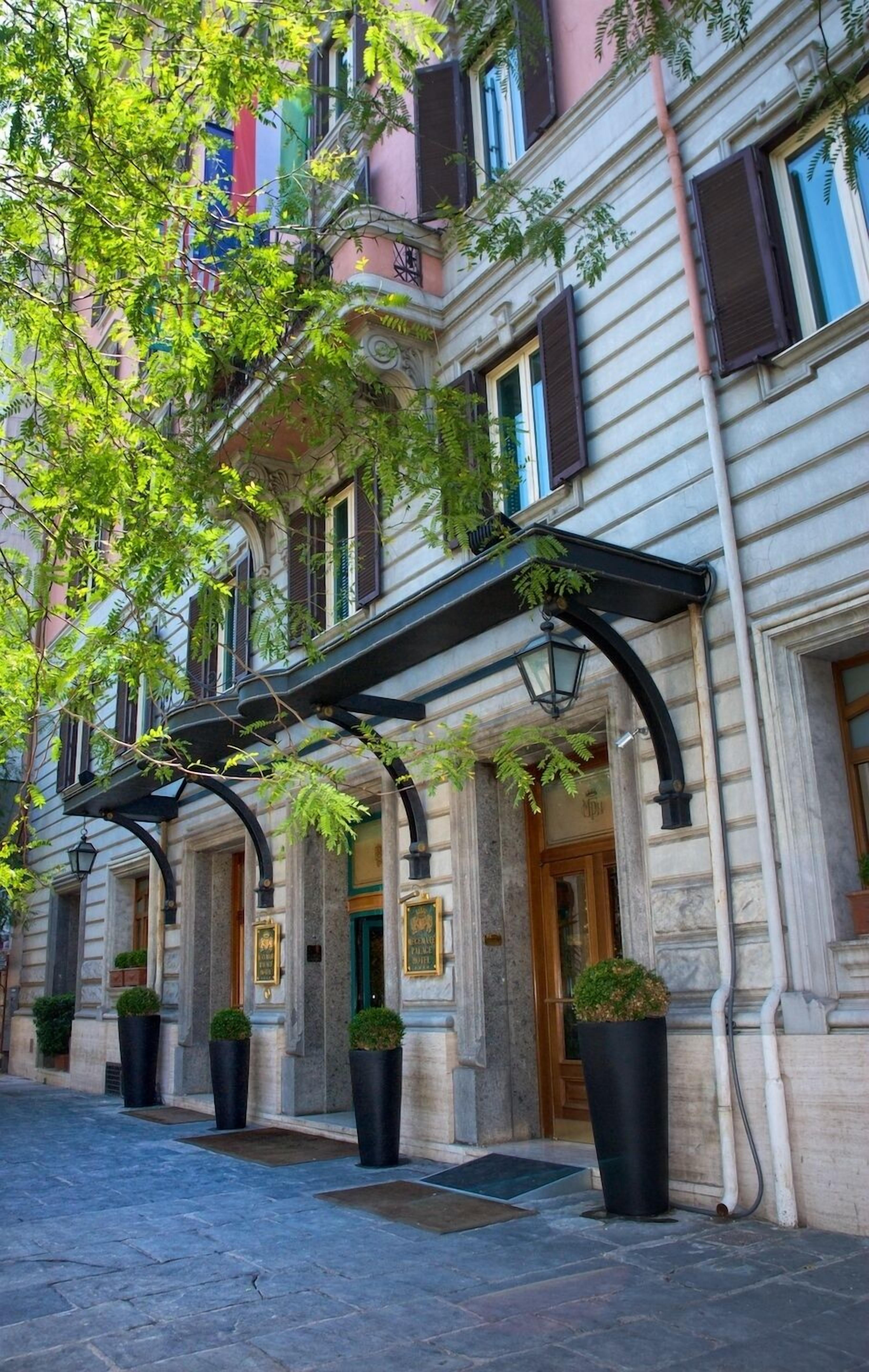 Façade de l’hébergement