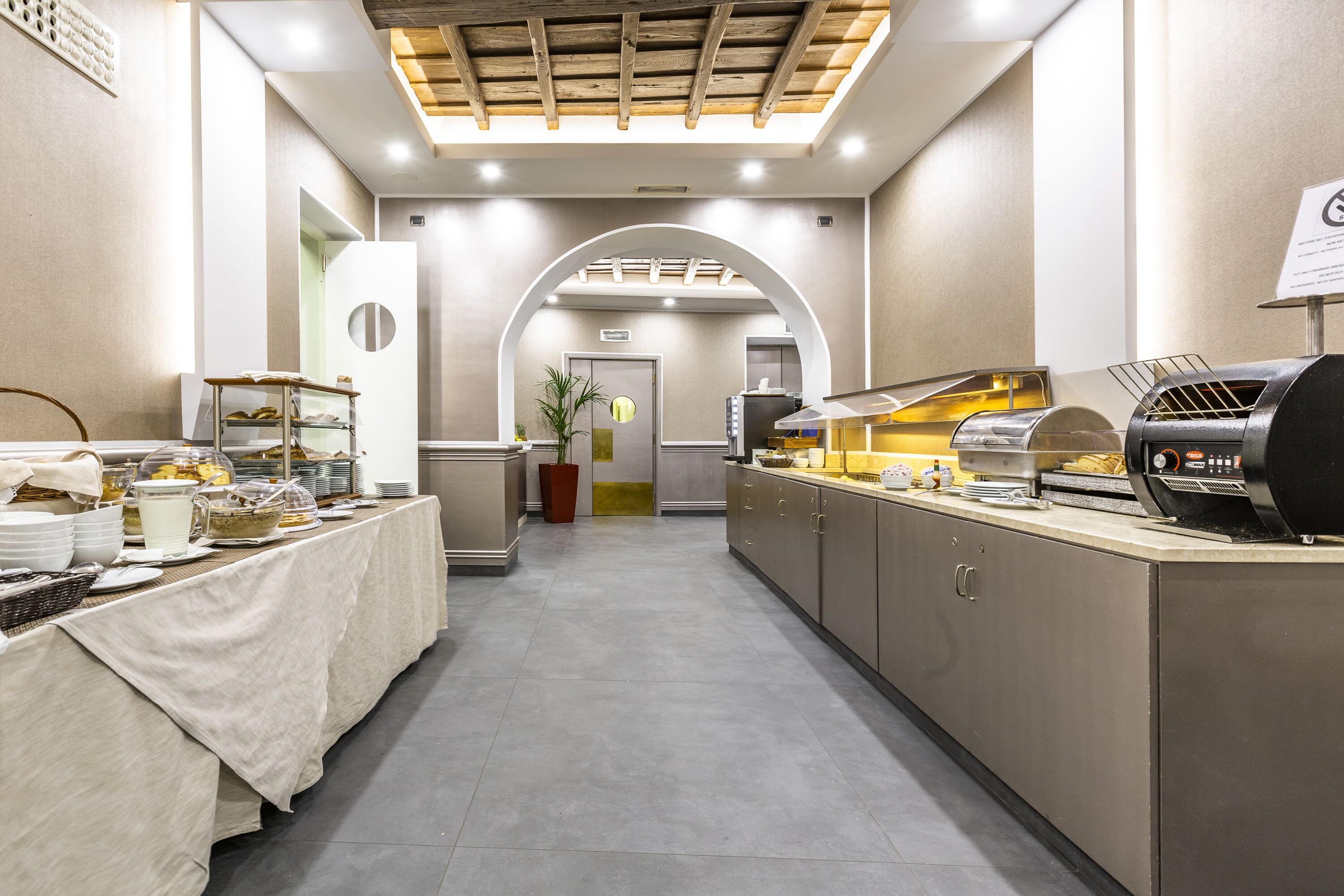 daily buffet breakfast (eur 20 per person)