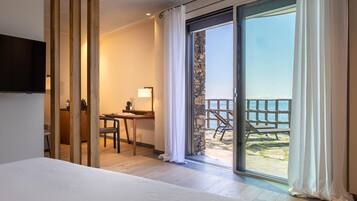 Biancheria da letto di alta qualità, copriletto in piuma, minibar