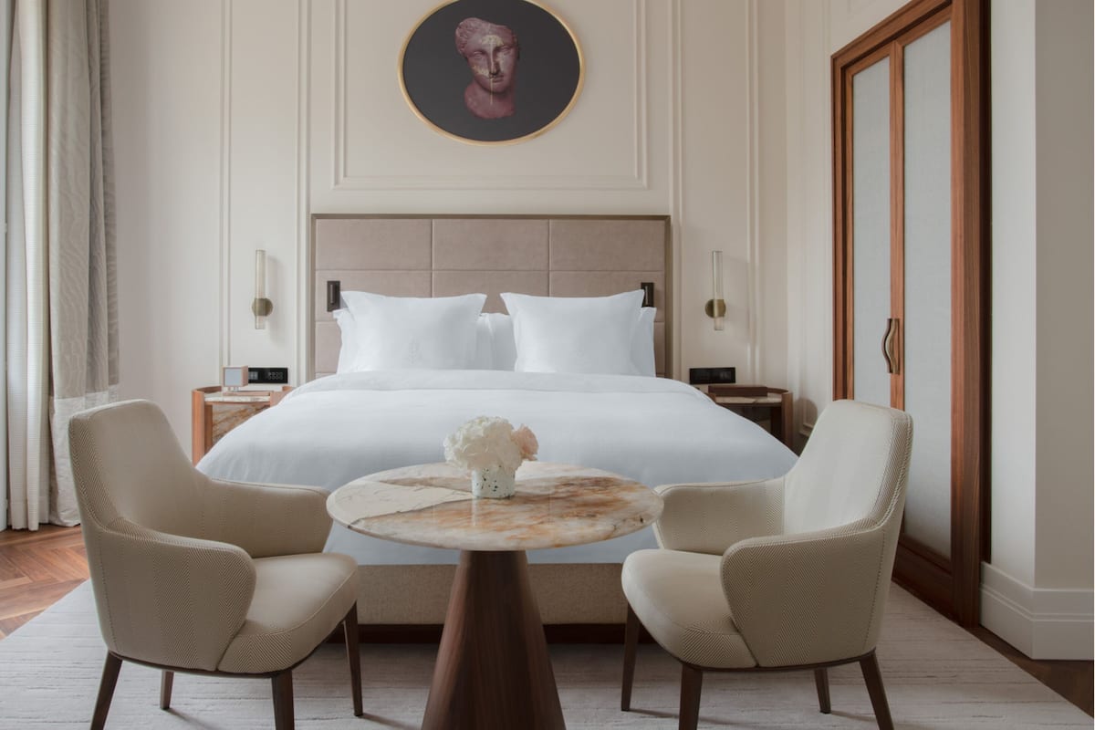 Premium bedding, down duvets, pillow-top beds, minibar